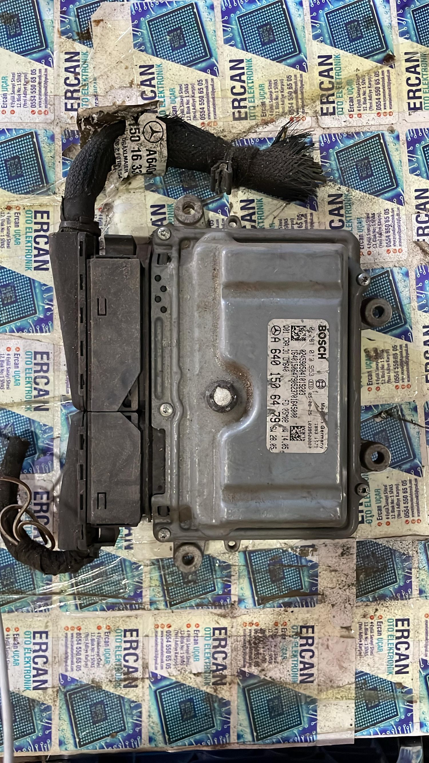 A6401506479 MERCEDES-BENZ A BClass W169 W245 A180 CDI Motor Beyni 